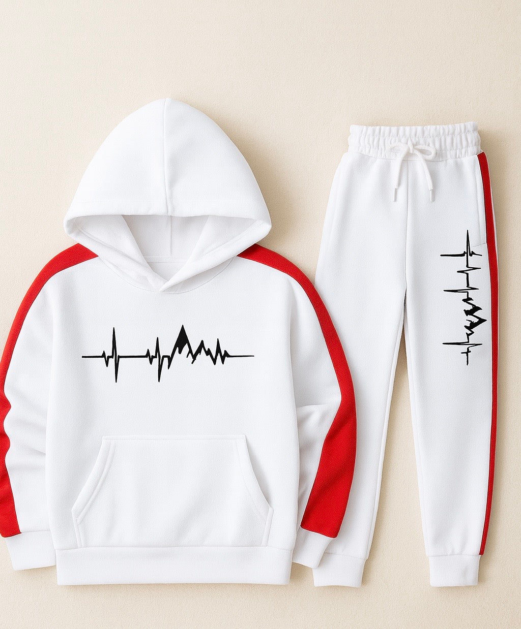 2025 Men's Printed Jogging Tracksuit • Casual Two-Piece Matching Set (Hoodie + Joggers)