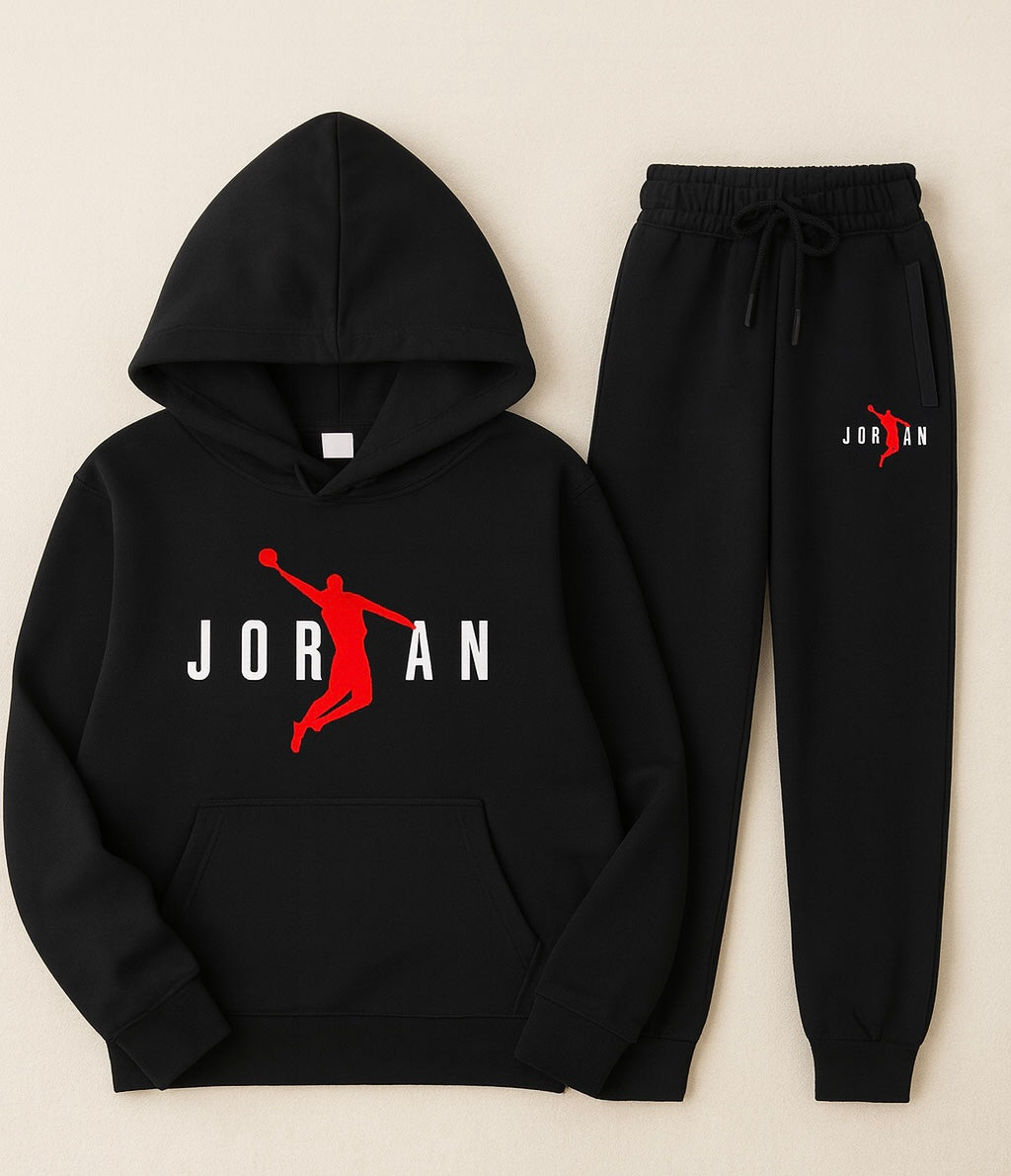 Premium Fleece Hoodie &amp; Sweatpants Set – Winter Comfort Men's Tracksuit