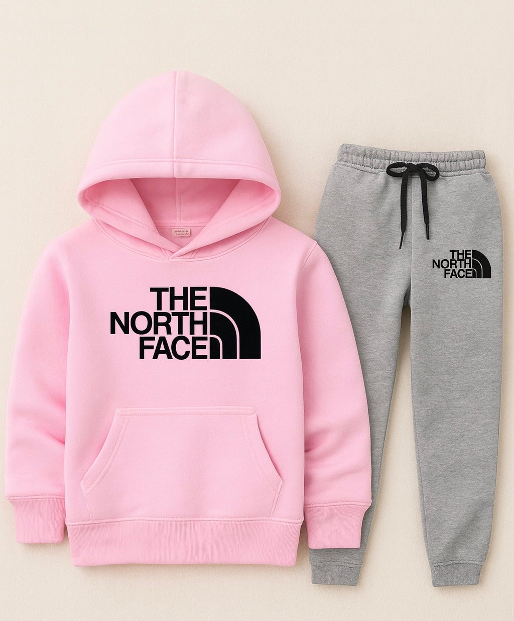 Men's Winter Fleece Hoodie Set – Outdoor Warm Tracksuit