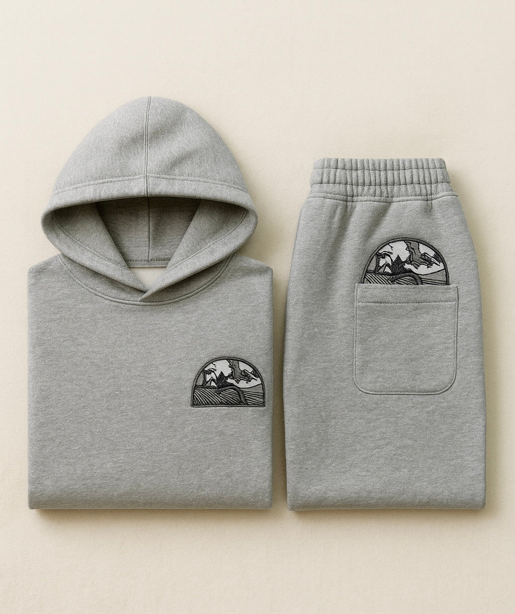 Men's Streetwear Retro Set