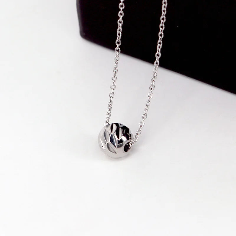 ✨Mood Color-Changing Flower Pendant Necklace – Titanium Steel