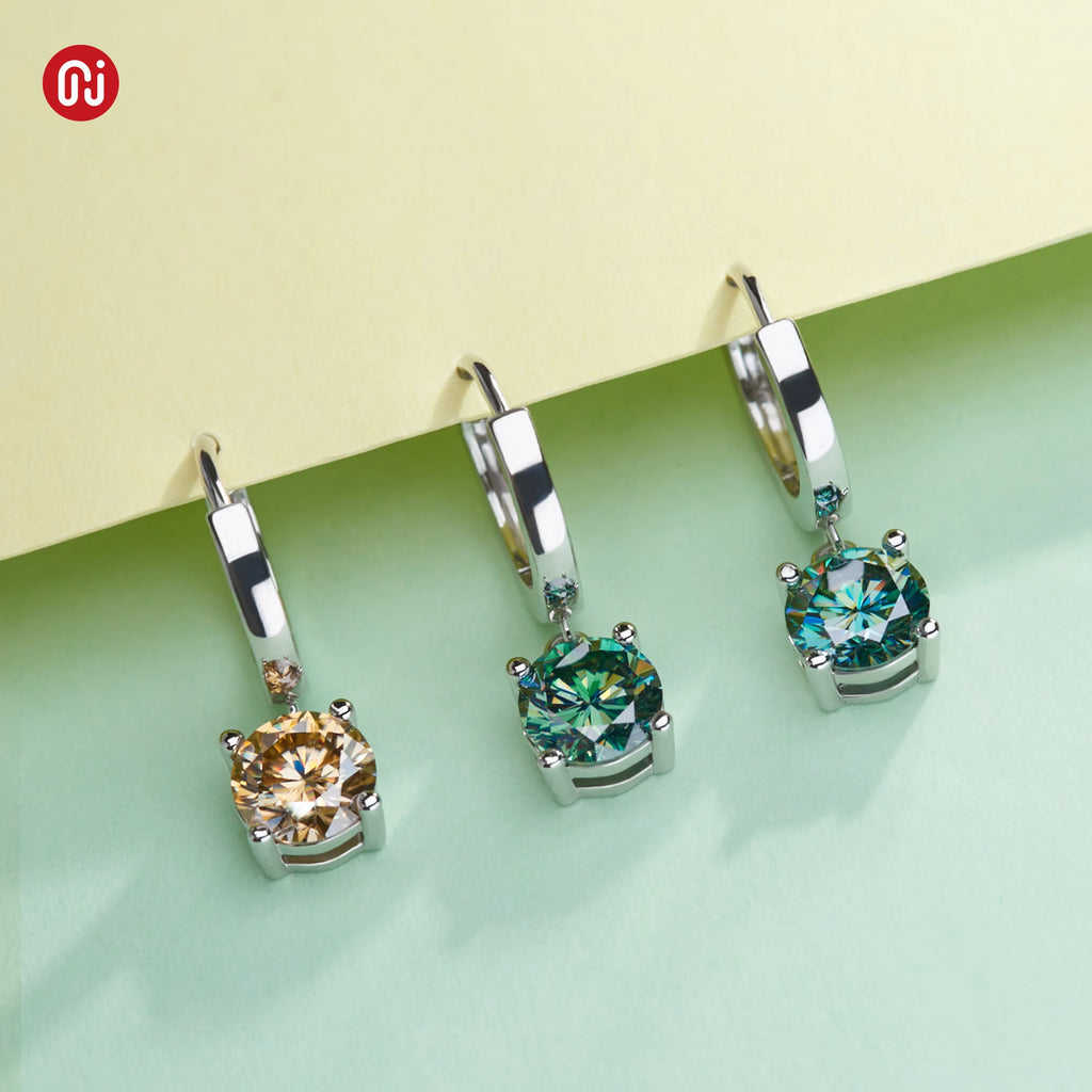 ✨GIGAJEWE D-Color VVS1 Moissanite Stud Earrings