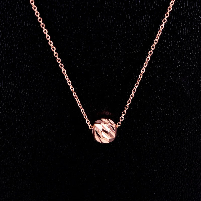 ✨Mood Color-Changing Flower Pendant Necklace – Titanium Steel