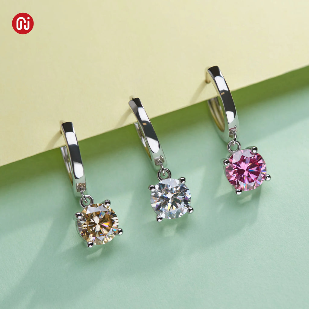 ✨GIGAJEWE D-Color VVS1 Moissanite Stud Earrings