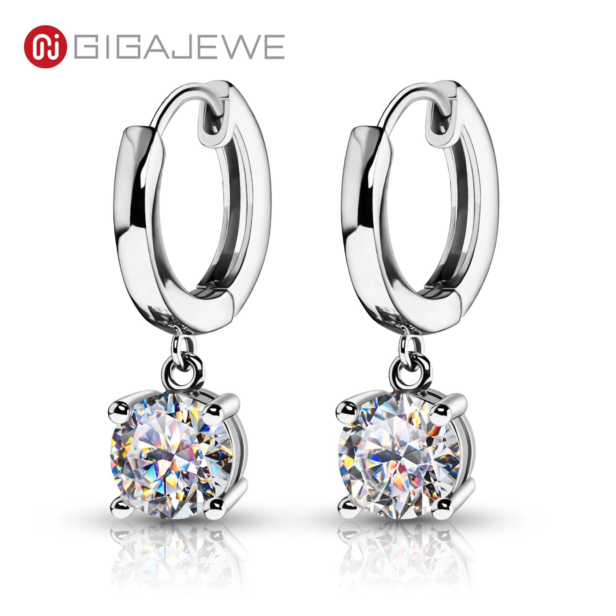 ✨GIGAJEWE D-Color VVS1 Moissanite Stud Earrings
