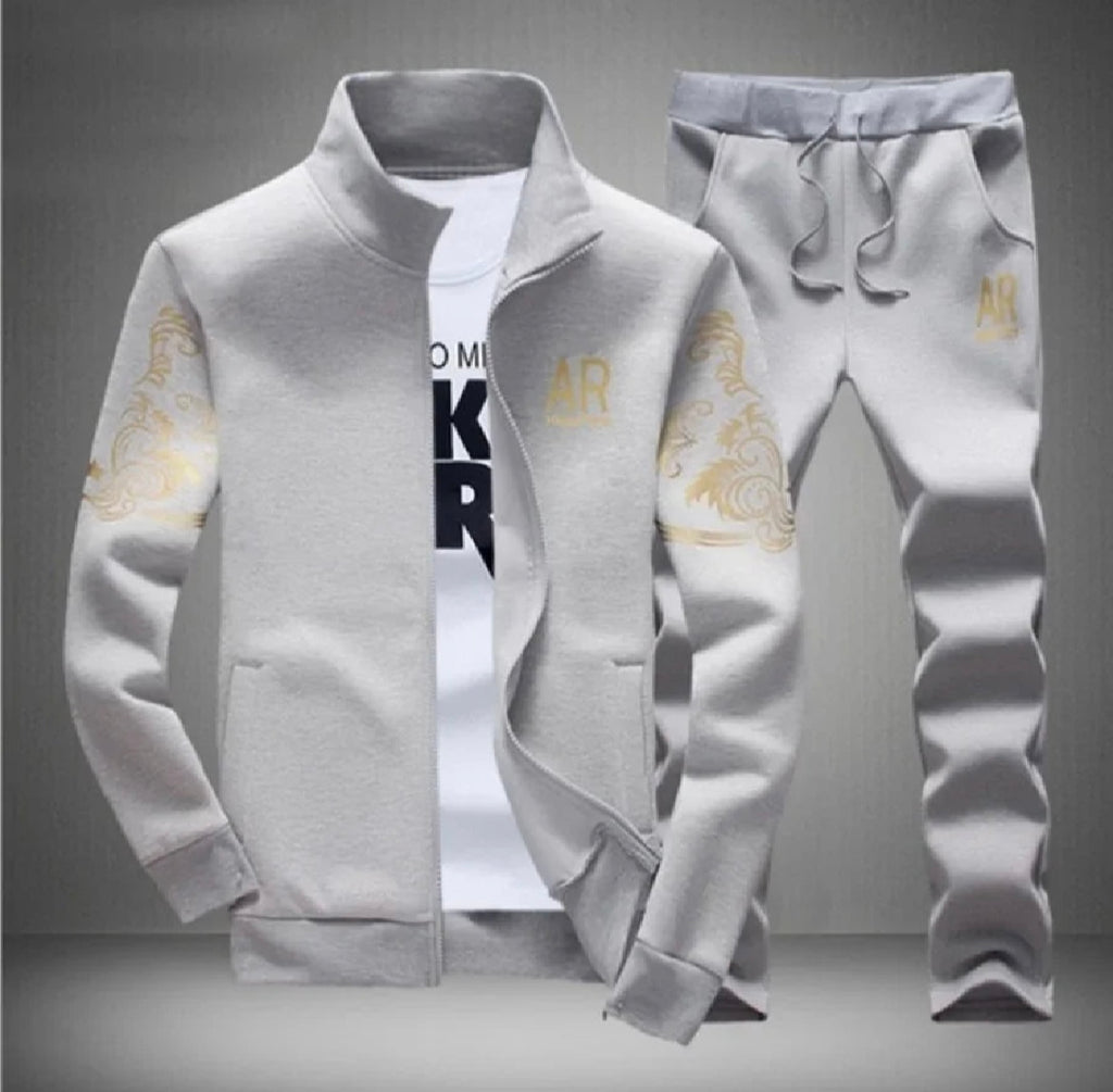 Men's Plus Size 5XL–6XL Premium Tracksuit | Autumn &amp; Winter Set