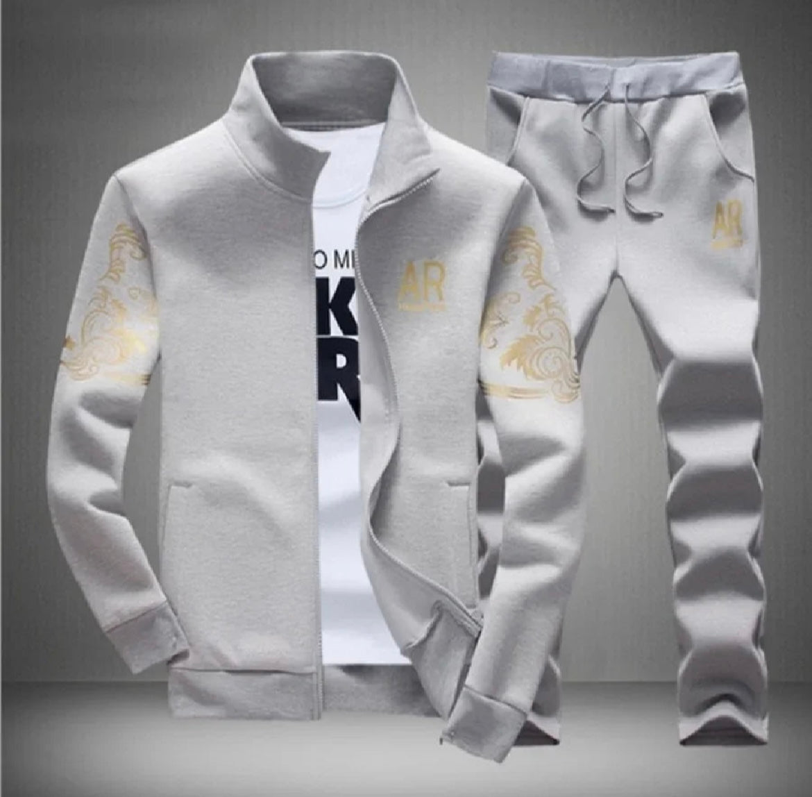 Men's Plus Size 5XL–6XL Premium Tracksuit | Autumn &amp; Winter Set