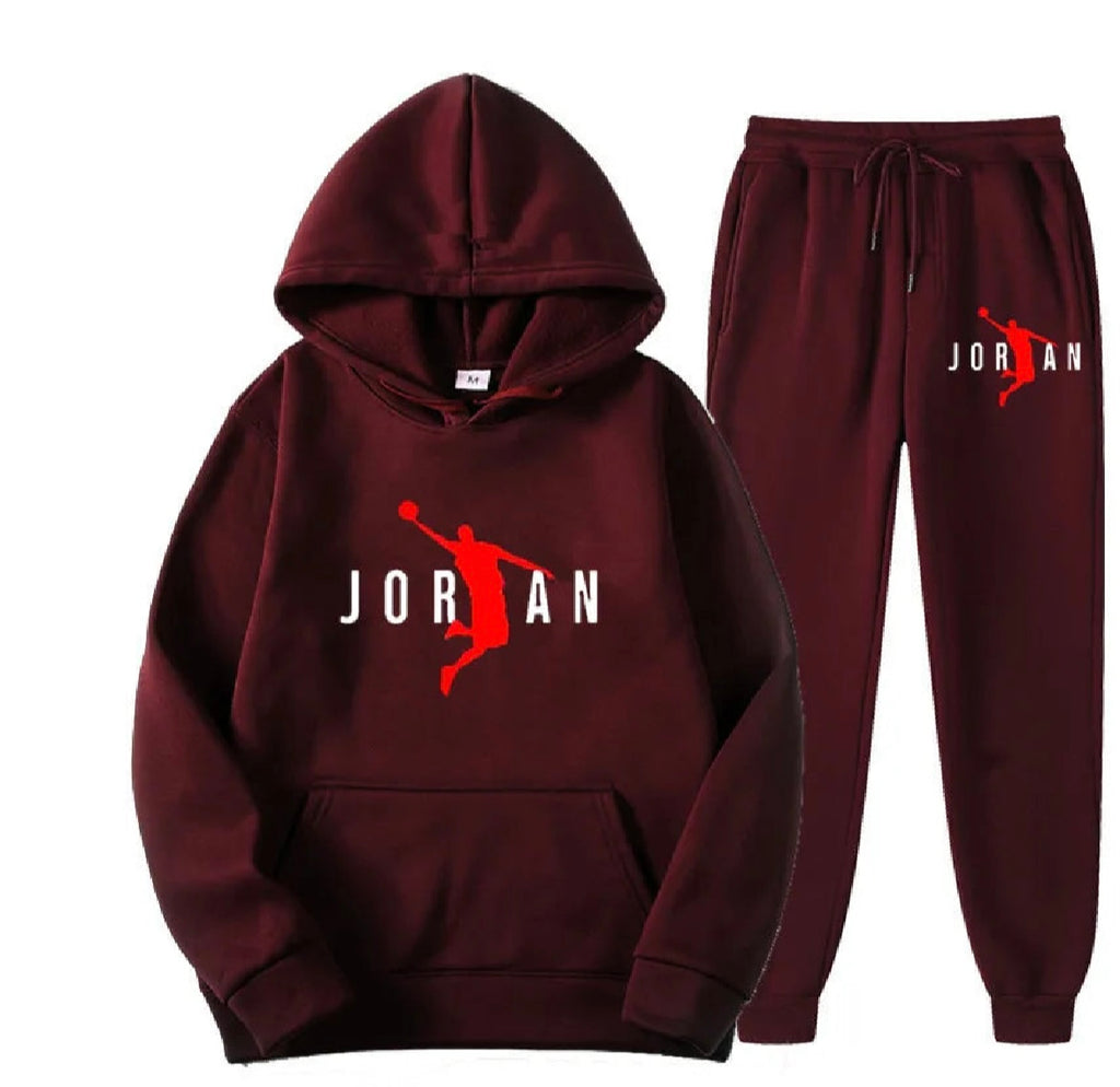 Premium Fleece Hoodie &amp; Sweatpants Set – Winter Comfort Men's Tracksuit