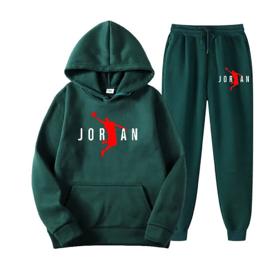 Premium Fleece Hoodie &amp; Sweatpants Set – Winter Comfort Men's Tracksuit