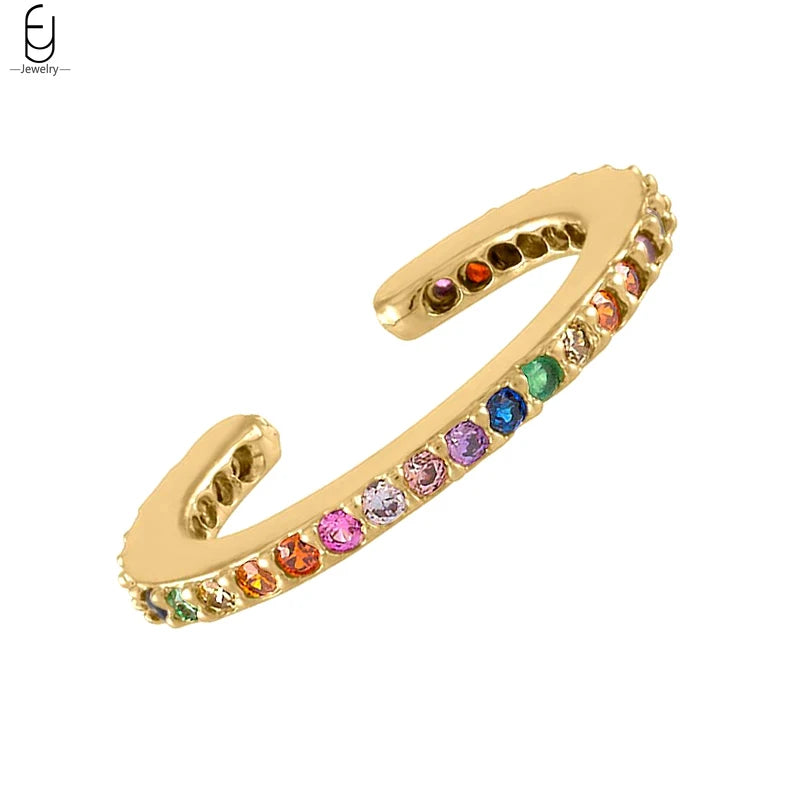 ✨Minimalist 24K Gold-Plated Ear Cuff – No Piercing Needed