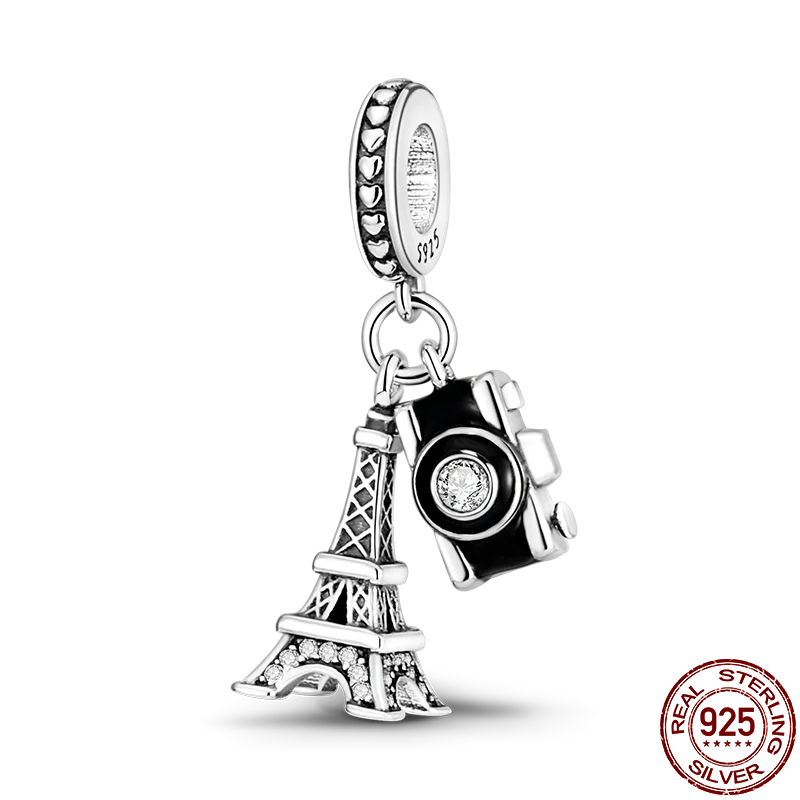 925 Sterling Silver Charm Beads – Fits Pandora Bracelets