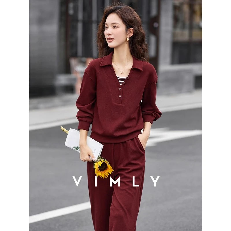 Women's Luxe Autumn Trouser Set