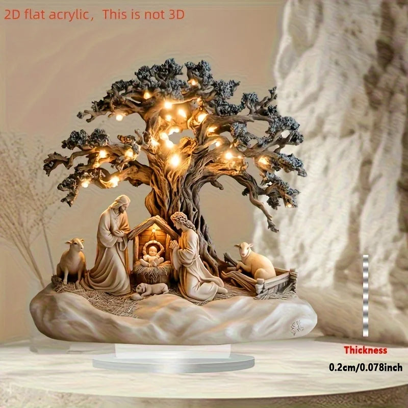 ✨Easter Nativity Acrylic Light Decor