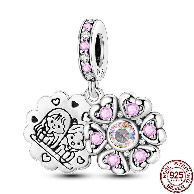925 Sterling Silver Charm Beads – Fits Pandora Bracelets