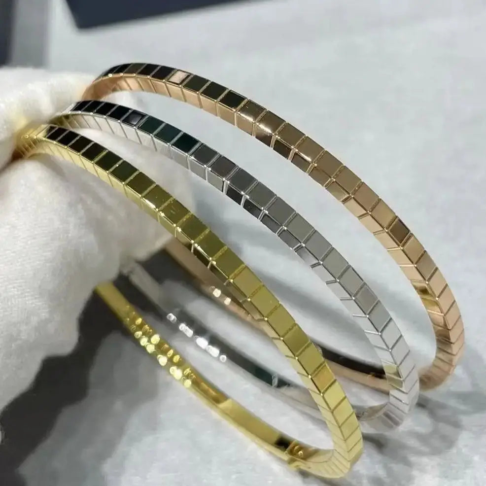 ✨2025 Gold-Filled Iced Bangle Bracelet