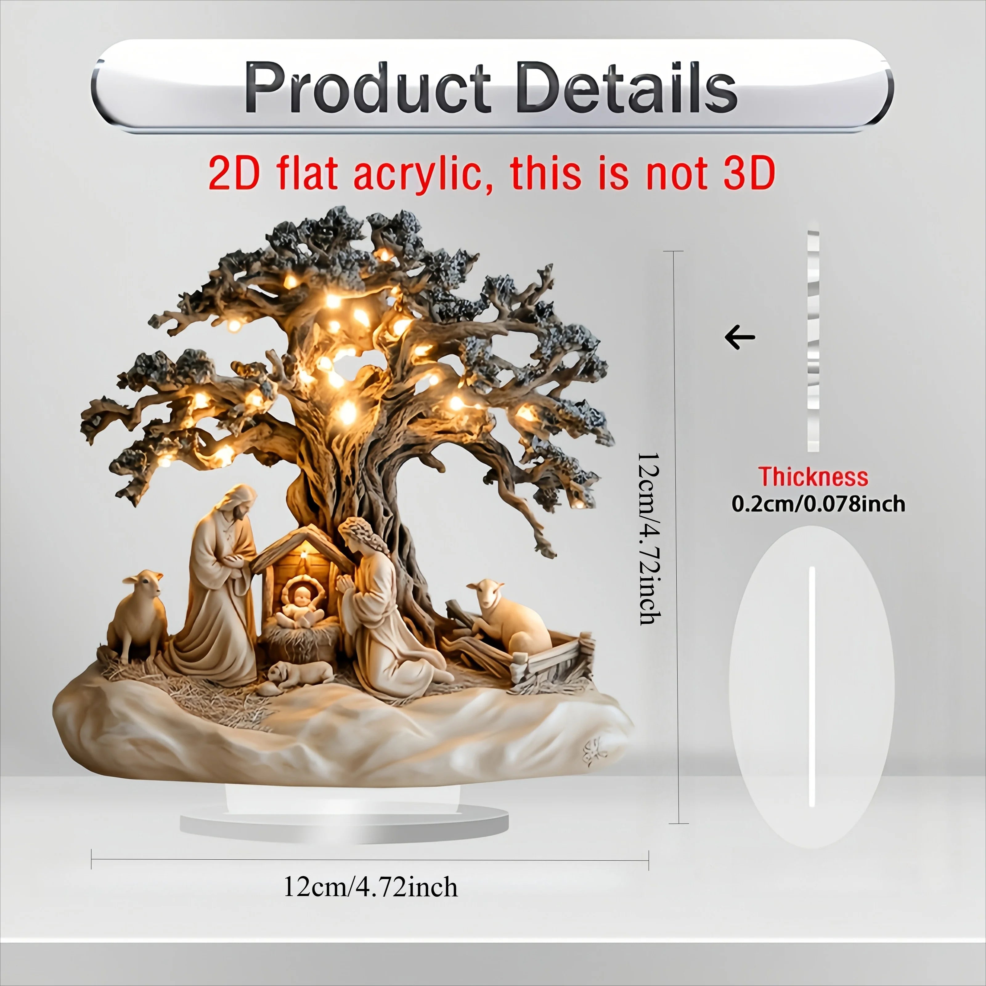 ✨Easter Nativity Acrylic Light Decor