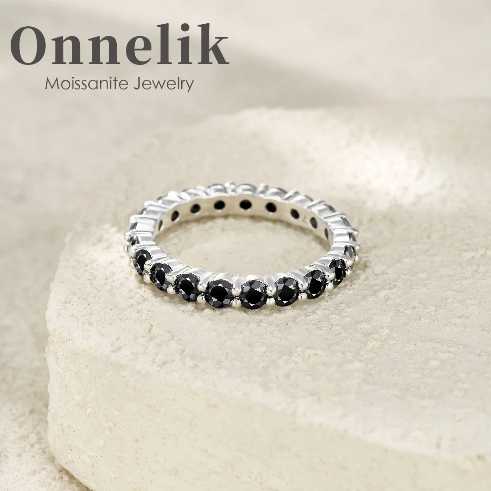 ✨ Onnelik D-Color Moissanite Ring – Diamond Tester Approved