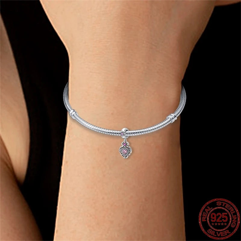 925 Sterling Silver Charm Beads – Fits Pandora Bracelets