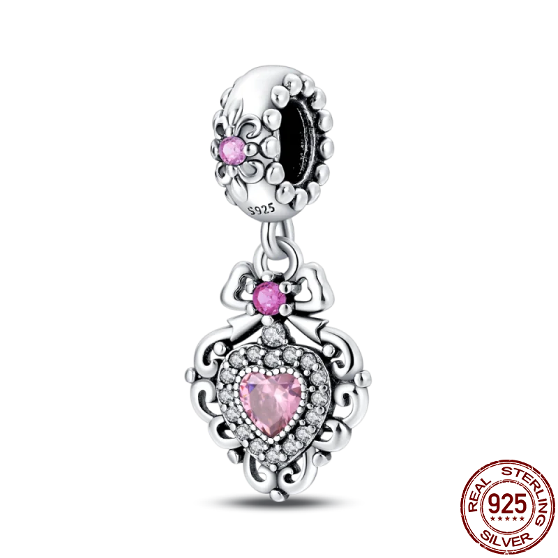 925 Sterling Silver Charm Beads – Fits Pandora Bracelets