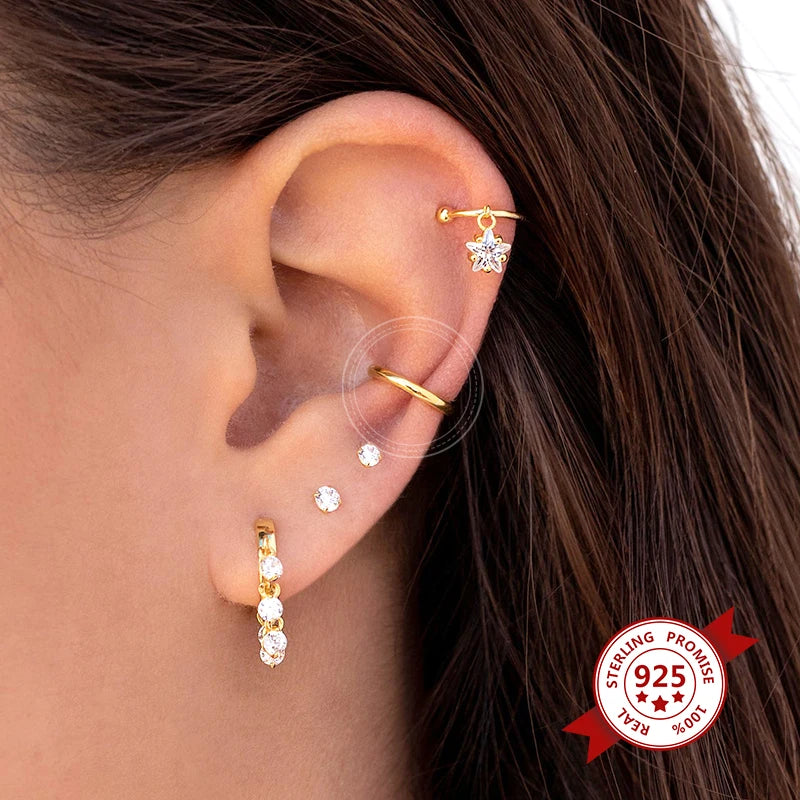 ✨Minimalist 24K Gold-Plated Ear Cuff – No Piercing Needed