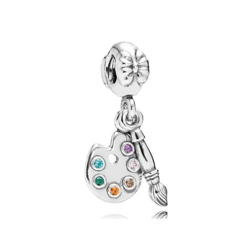 Pink Regal Crown DIY Charms – Universal Fit for Bracelets &amp; Necklaces