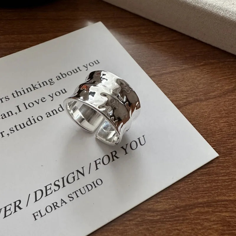 ✨ 925 Sterling Silver Korean-Style Niche Ring