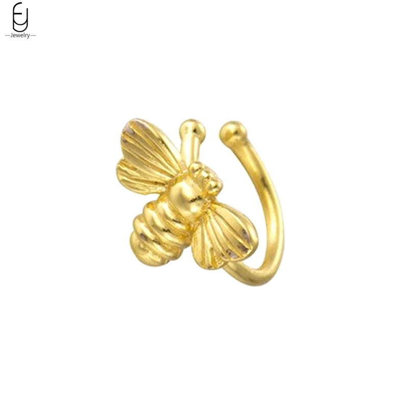 ✨Minimalist 24K Gold-Plated Ear Cuff – No Piercing Needed