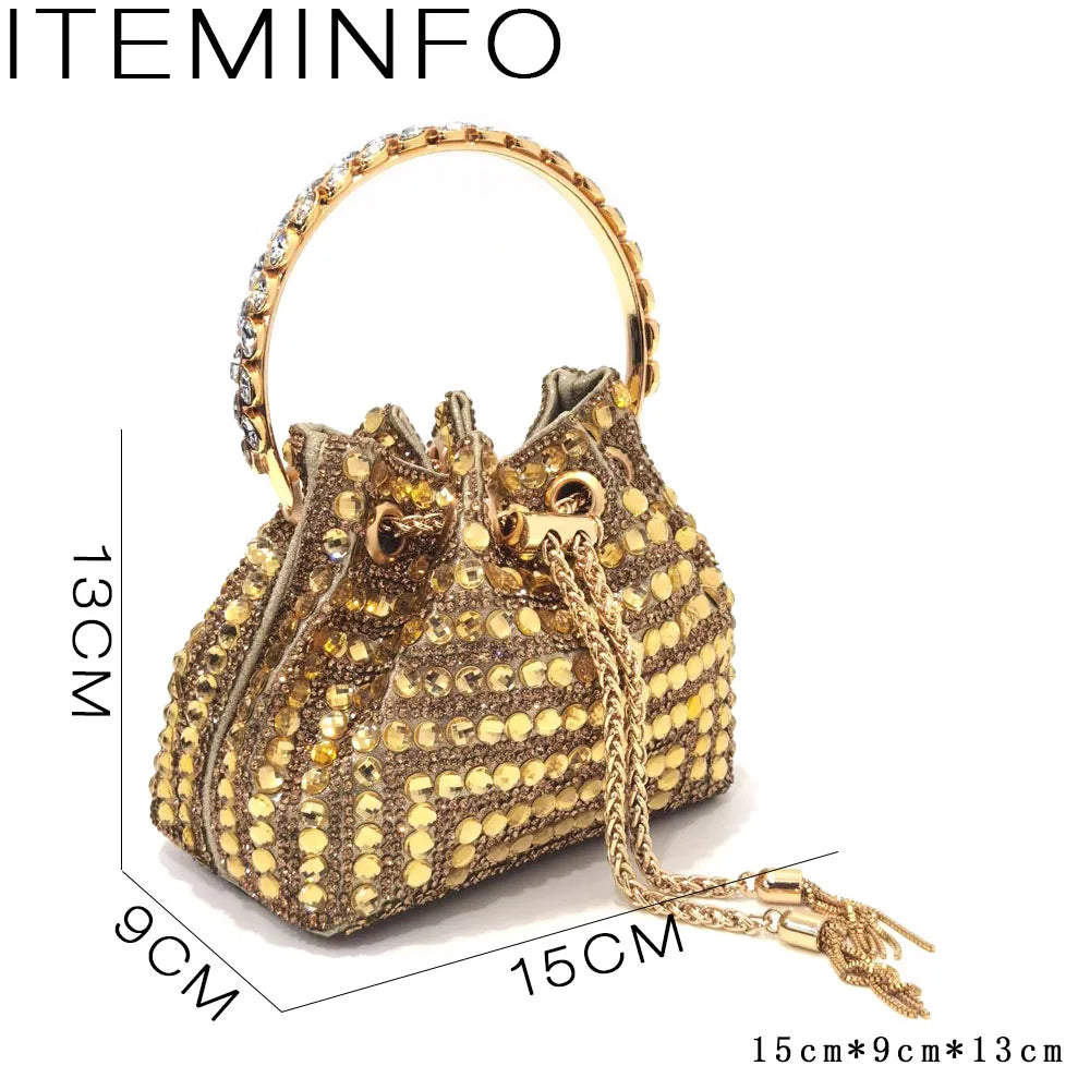 ✨ Luxe Golden Cutout Pumps