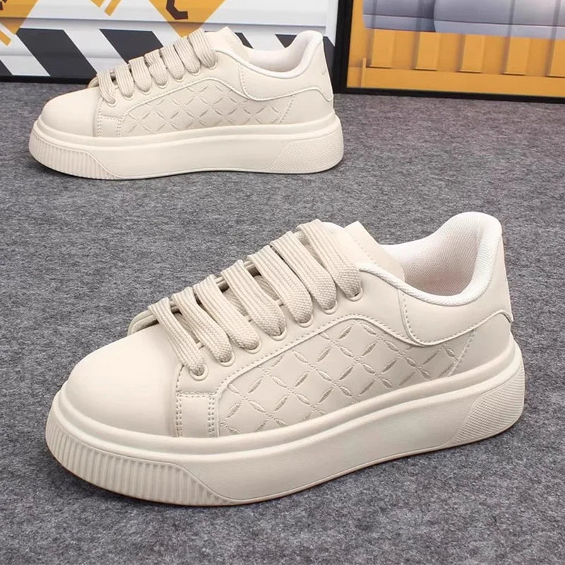 ✨ Men's Height-Boost Sneakers | Premium Comfort &amp; Clean Style