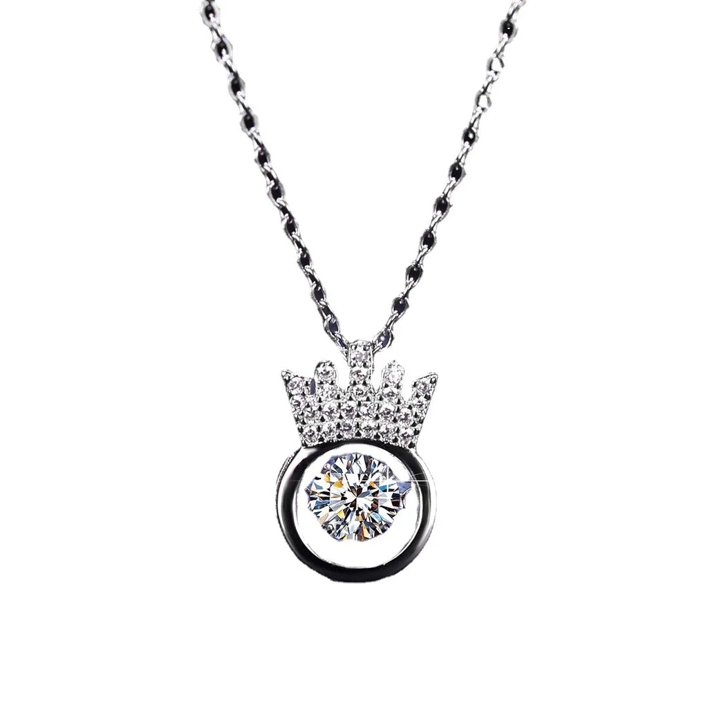 ✨Platinum Pt950 Moissanite 0.5ct Pendant