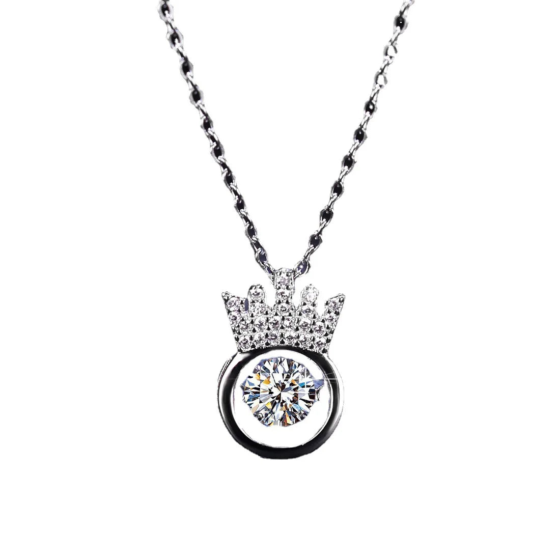 ✨Platinum Pt950 Moissanite 0.5ct Pendant