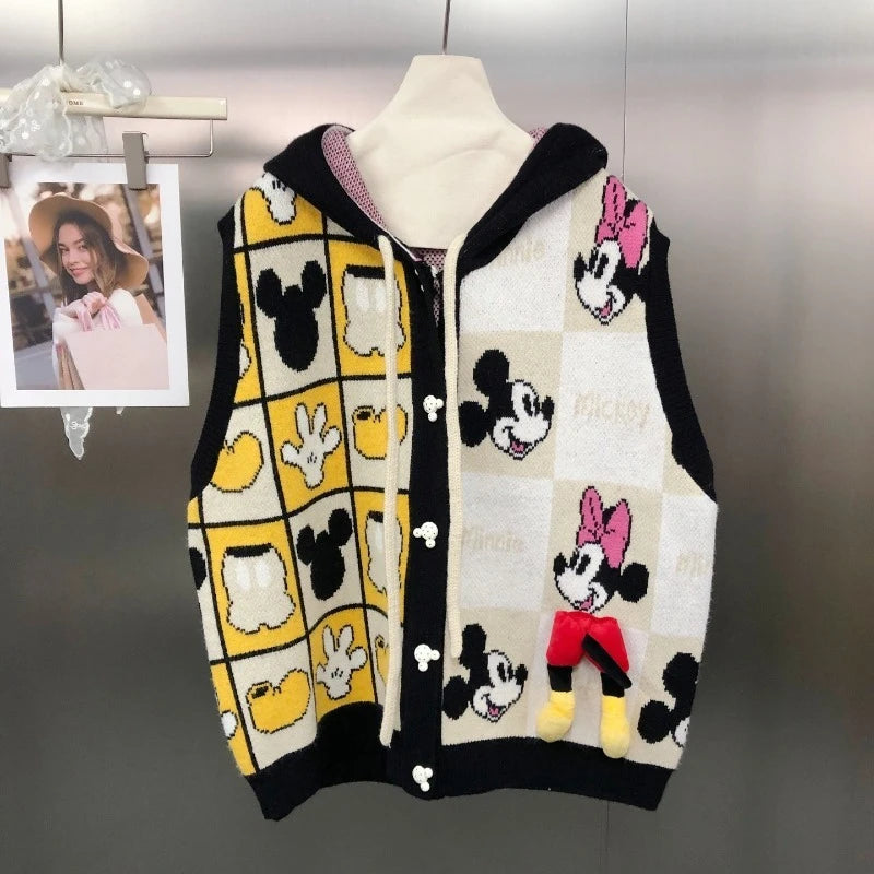 Women's Retro Japanese Cartoon Hoodie – Autumn Style