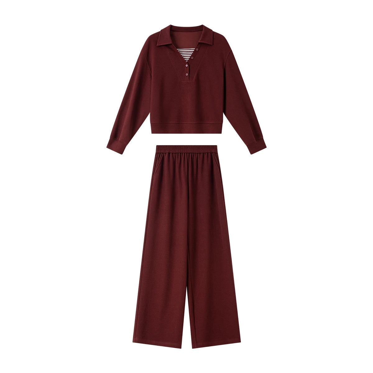 Women's Luxe Autumn Trouser Set