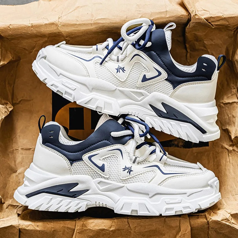 ✨ Men's Classic Elevated Sneakers – Modern Comfort