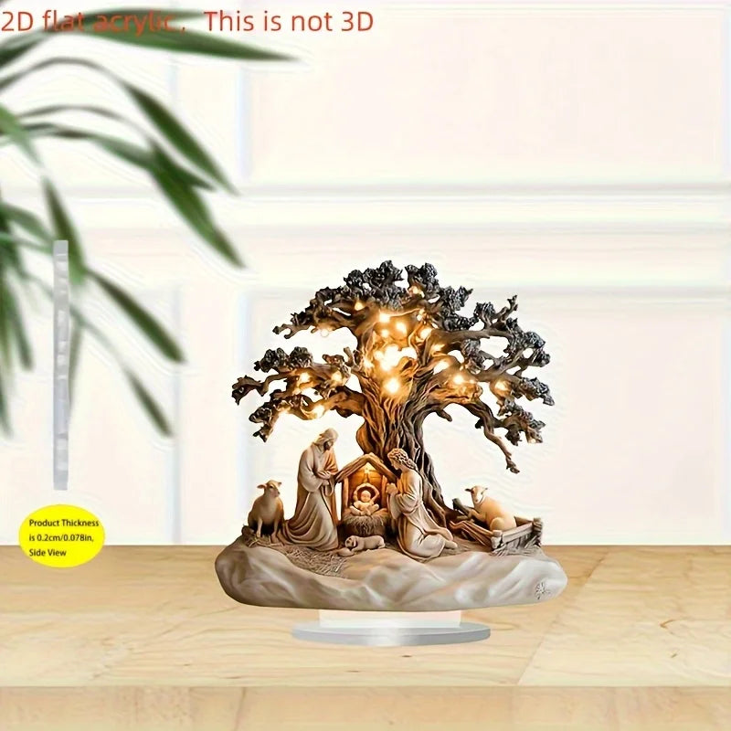 ✨Easter Nativity Acrylic Light Decor
