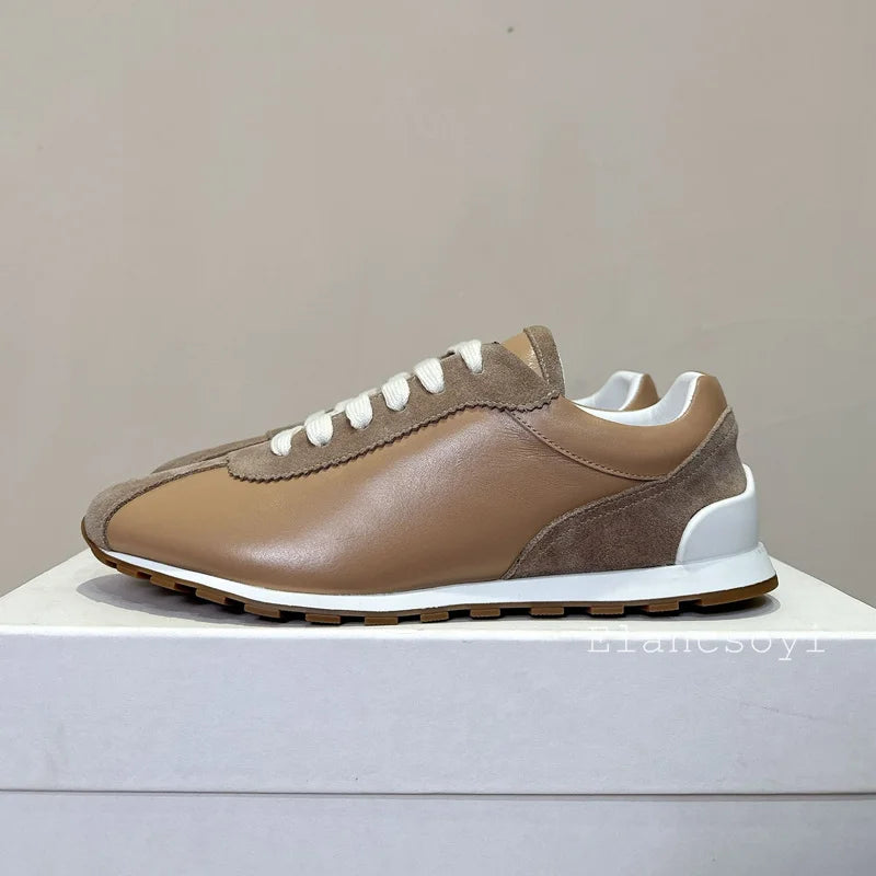 ✨ Versatile Lace-Up Flat Platform Shoes for Women