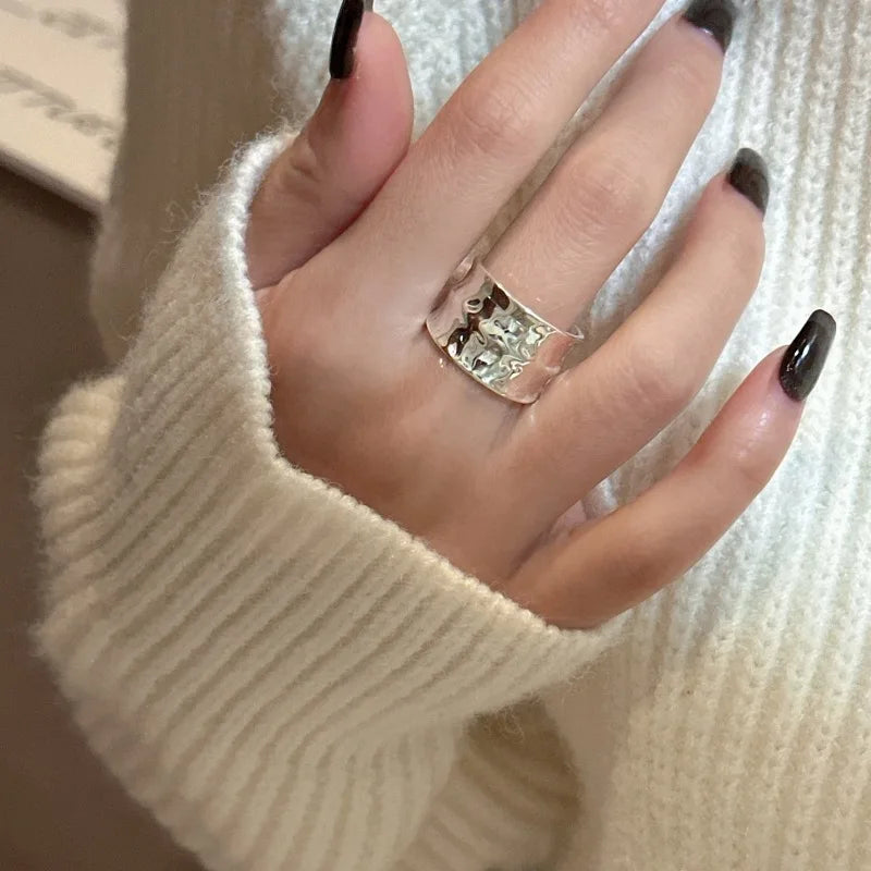 ✨ 925 Sterling Silver Korean-Style Niche Ring