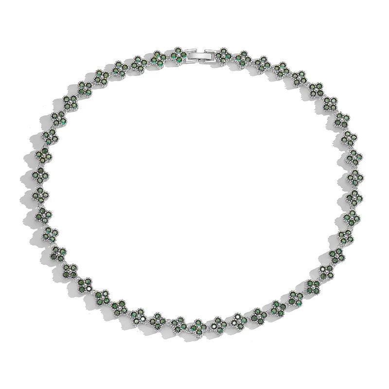 ✨ Luxe Floral Gold Necklace