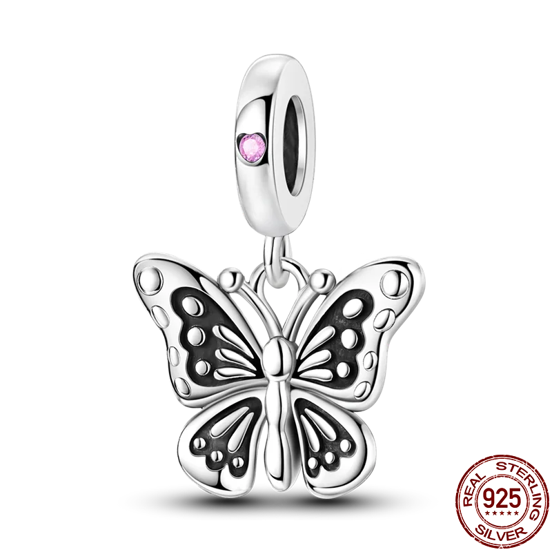 925 Sterling Silver Charm Beads – Fits Pandora Bracelets