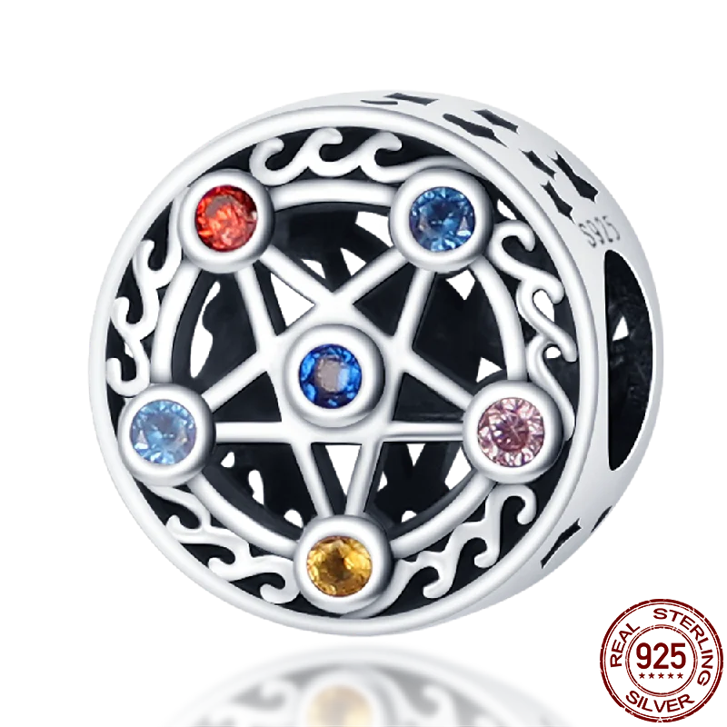 925 Sterling Silver Charm Beads – Fits Pandora Bracelets