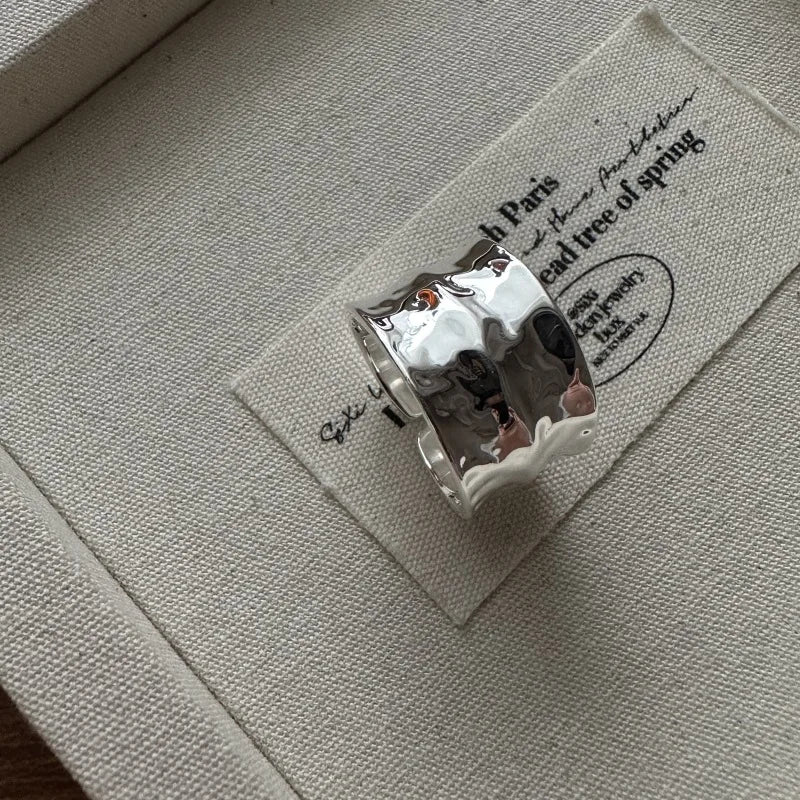 ✨ 925 Sterling Silver Korean-Style Niche Ring