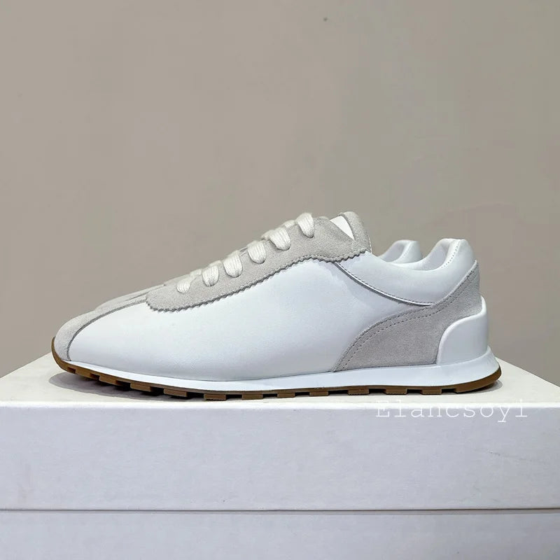 ✨ Versatile Lace-Up Flat Platform Shoes for Women