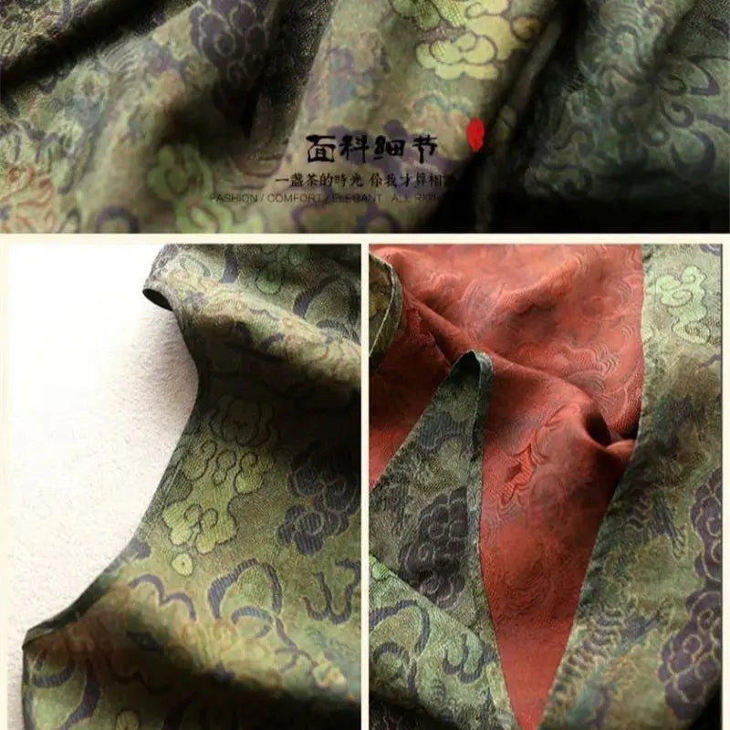 Women's Luxe Printed Blouse