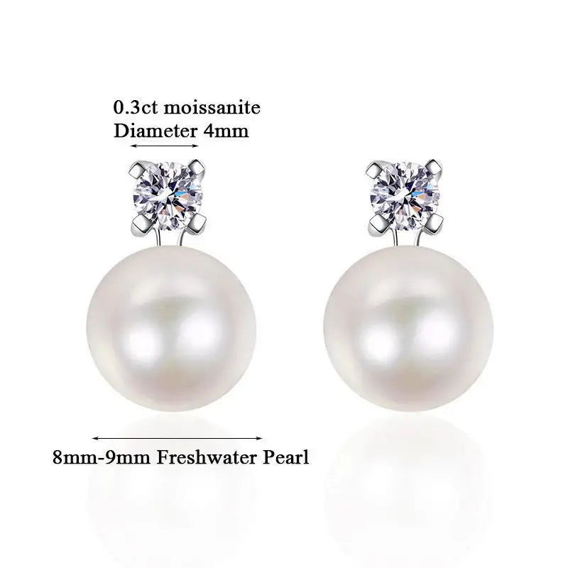 ✨BIJOX STORY 0.9CT D-Color Moissanite Jewelry Set