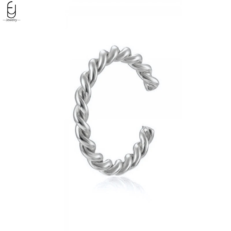 ✨Minimalist 24K Gold-Plated Ear Cuff – No Piercing Needed