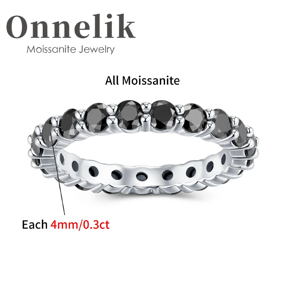 ✨ Onnelik D-Color Moissanite Ring – Diamond Tester Approved