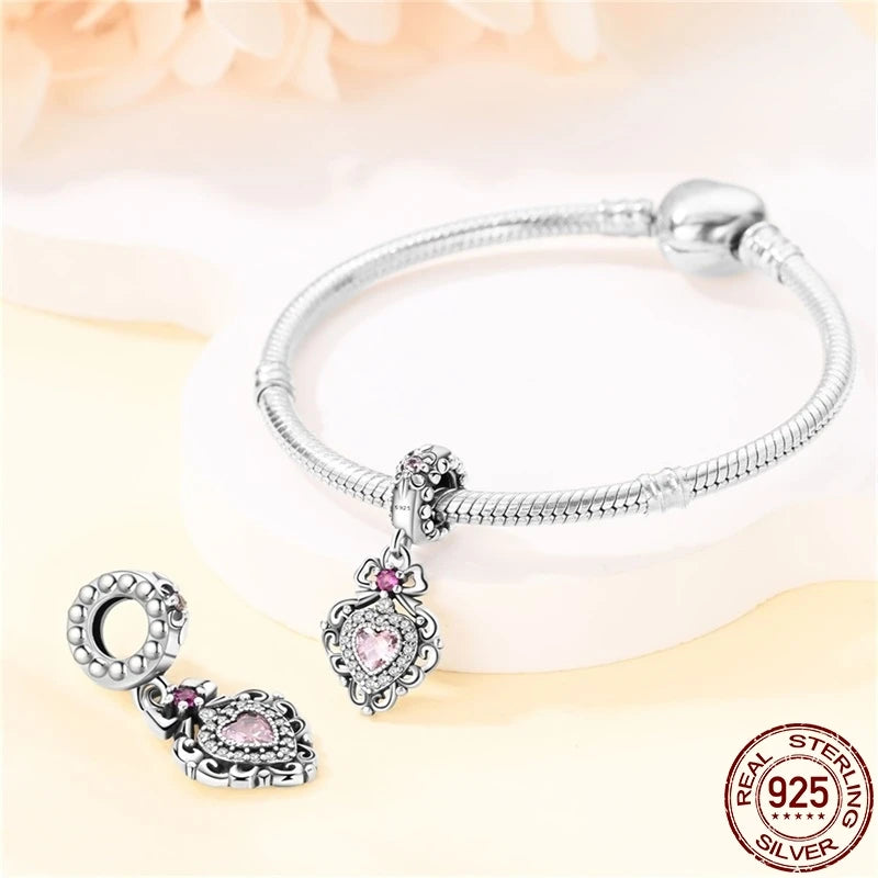 925 Sterling Silver Charm Beads – Fits Pandora Bracelets