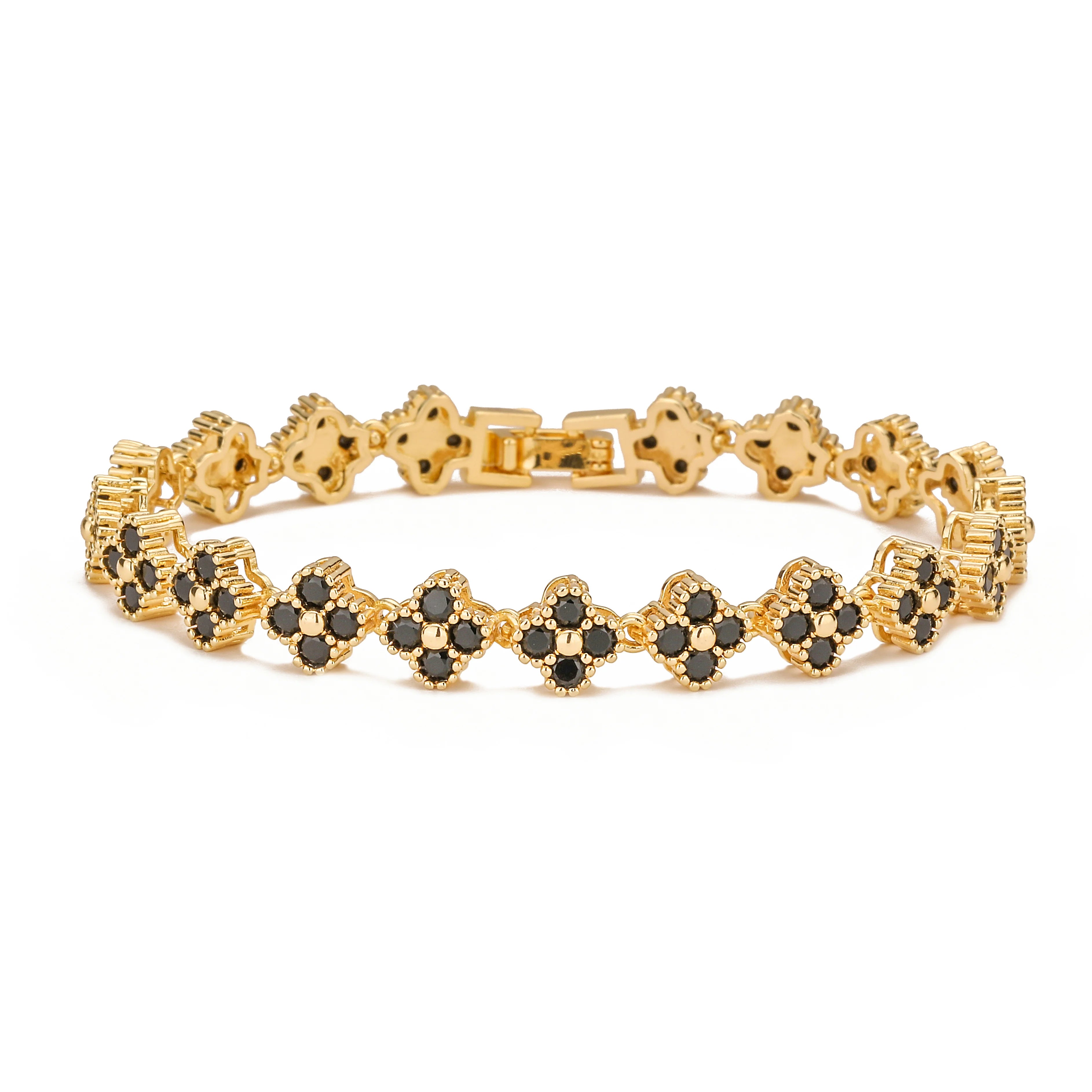 ✨ Luxe Floral Gold Necklace