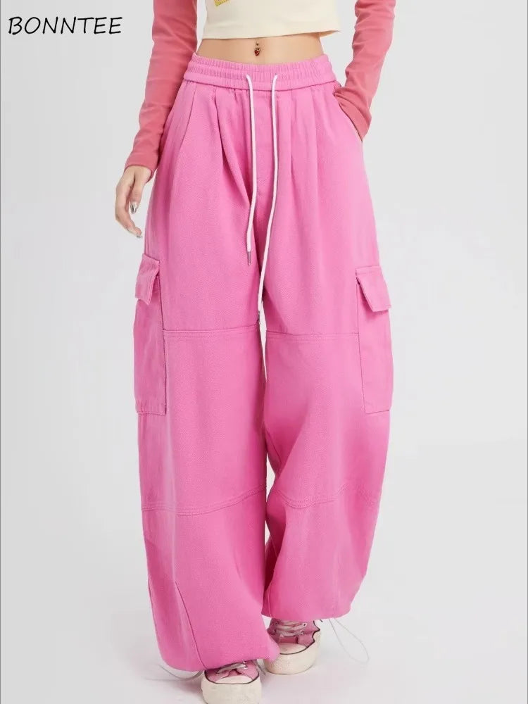 Women's Safari Style Cargo Pants – 4 Colors