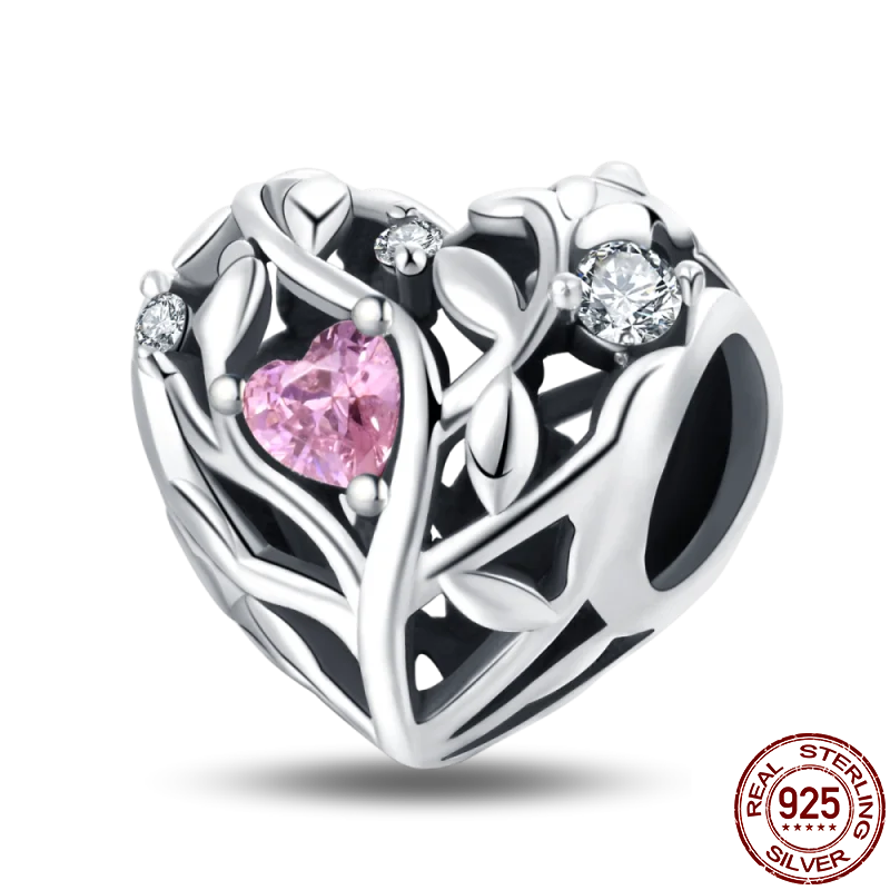 925 Sterling Silver Charm Beads – Fits Pandora Bracelets